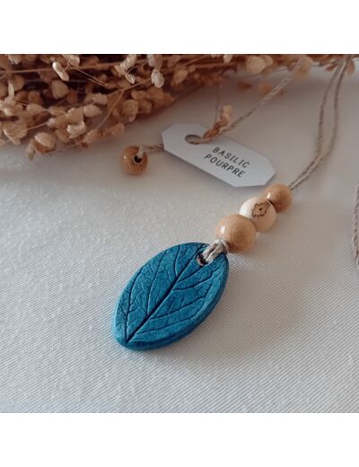 Collier a planter - Basilic pourpre