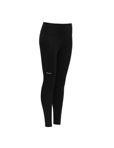 Legging Running Mérinos Woman Caviar DEVOLD