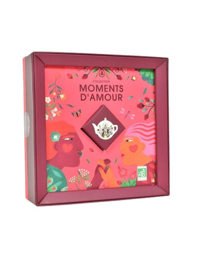 Coffret infusions - Moments d'amour - English tea shop