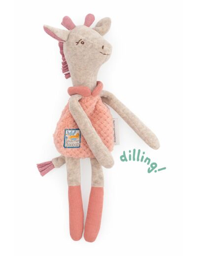 Doudou-hochet girafe Sous mon baobab