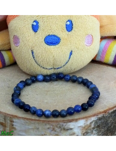 Bracelet sodalite enfant 4mm