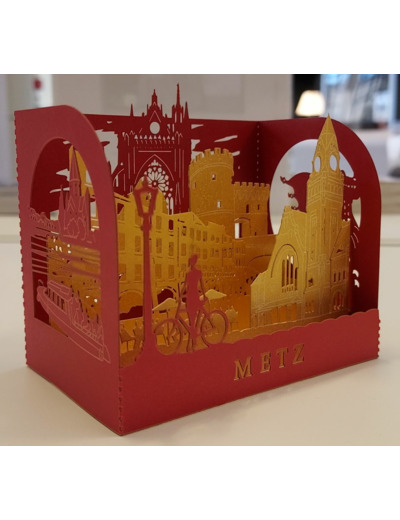 Carte Vitrine Monuments De Metz