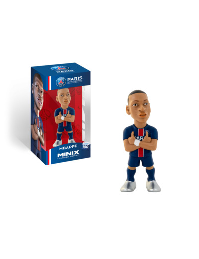 PSG - Kylian Mbappe "007" - Figurine Minix 12cm