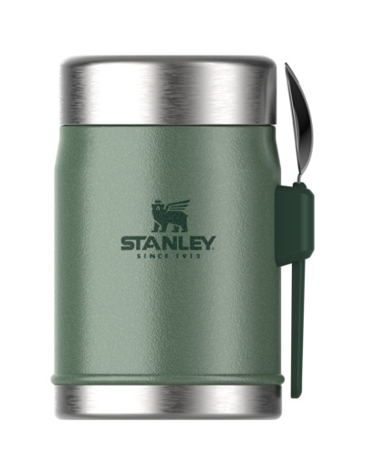 CLASSIC LEGENDARY FOOD JAR + SPORK 0.4L - Hammertone Green STANLEY