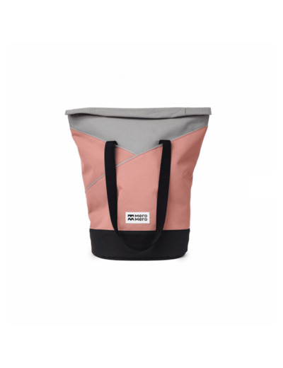 Sac Pow Shopper Bike Pink/Stone Grey MERO MERO