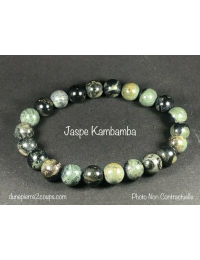 Bracelet Jaspe Kambaba 8mm