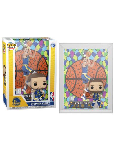 NBA - POP Trading Cards N° 15 - Stephen Curry (Mosaic) FUNKO