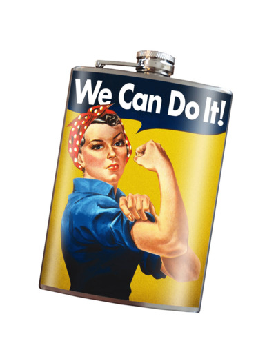 Flasque - On peut le faire ! Rosie le riveter