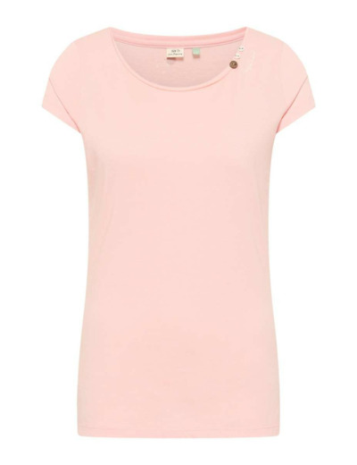 T-Shirt Femme Florah Organic Light Pink RAGWEAR