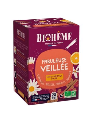 Infusion Fabuleuse Veillée - Biohême