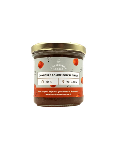 Confiture Pomme Poivre Timut BIO 165g