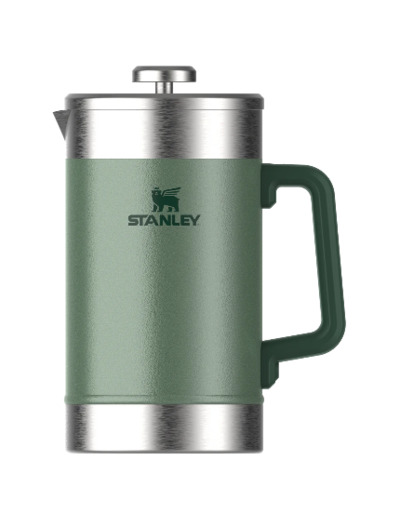 CLASSIC STAY HOT FRENCH PRESS 1.4L - Hammertone Green STANLEY