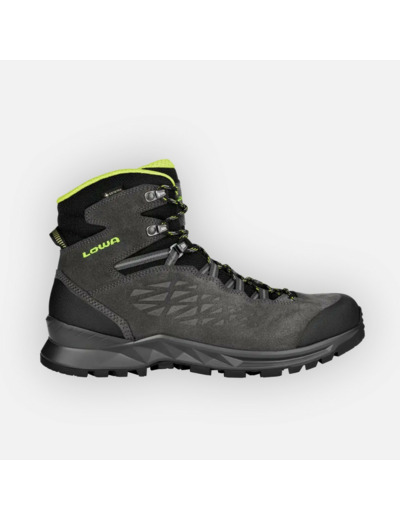 Chaussures Explorer II GTX Mid Anthracite/Lime LOWA