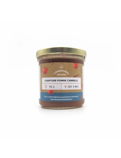 Confiture pomme cannelle - La conserverie locale