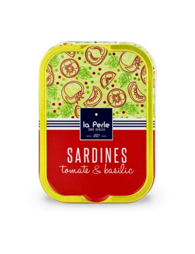 Sardines tomate et basilic