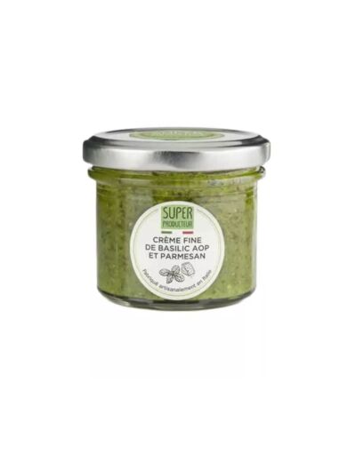 Crème Fine de Basilic AOP et Parmesan - Superproducteur