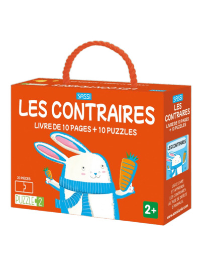 Les contraires - puzzle - Sassi