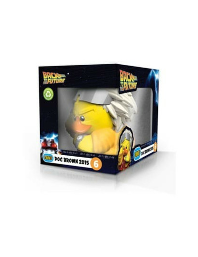 Retour vers le Futur Tubbz figurine PVC Doc Brown 2015 Boxed Edition 10 cm