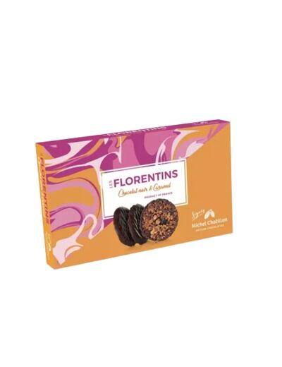 Florentins caramel beurre salé et chocolat noir - Maison des florentins