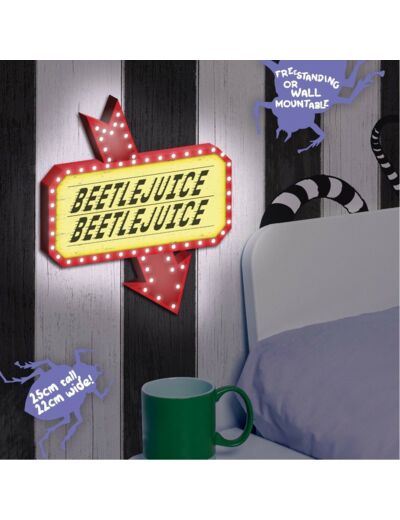 BEETLEJUICE - Beetlejuice - Lampe 25cm PALADONE