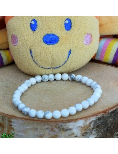 Bracelet howlite enfant