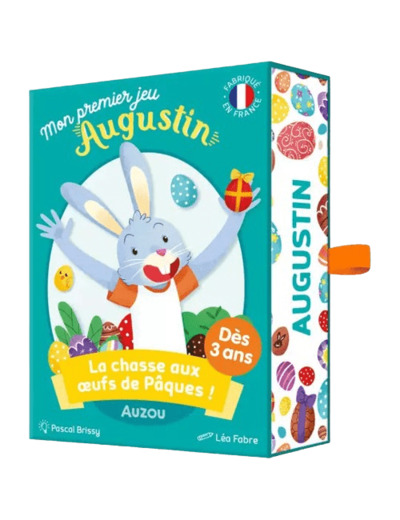 Jeux de cartes - Mon premier jeu augustin - La chasse aux oeufs de pâques !