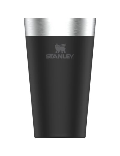 ADVENTURE STACKING BEER PINT 0.47L - Matte Black Pebble STANLEY