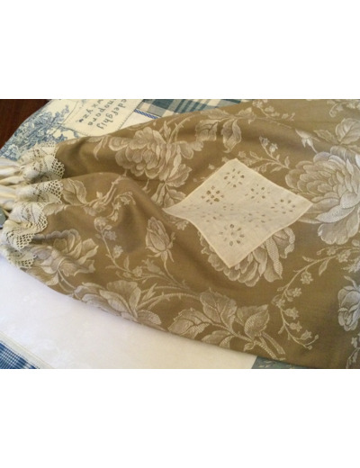 Sac Julie toile matelas ancienne