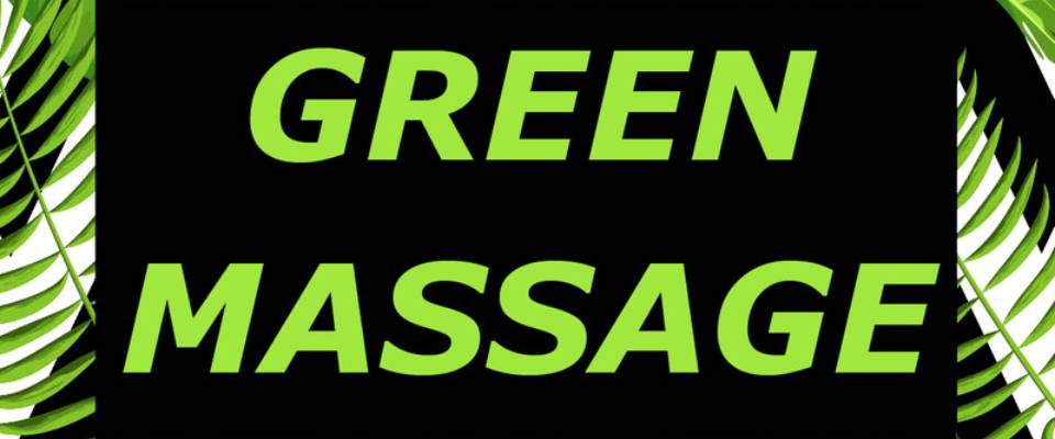 green massage